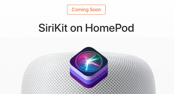 AppleがiOS最新β版で「SiriKit on HomePod」を追加 画像