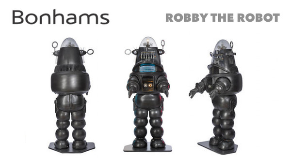 「ロビー・ザ・ロボット(Robby the Robot)」がボナムズのオークションに登場 画像