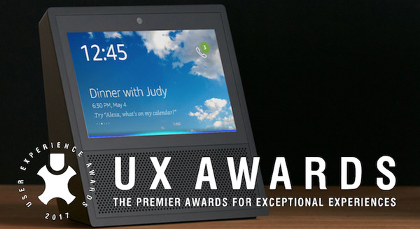 Amazon Echo Showが「UX Award 2017」で銀賞を受賞 画像