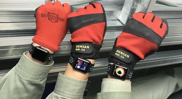 施工現場にApple Watch400台を導入！視線を落とすだけで通知を確認、音声で返信も。高砂熱学工業が生産性向上と働き方改革で 画像