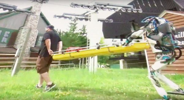 【動画あり】ボストン・ダイナミクスの「アトラス」の協働作業がすごすぎ！ ソフトバンクロボットワールドで映像披露 画像
