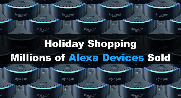 Amazon、ホリデーショッピングでAlexaデバイスを数百万台販売！ 画像