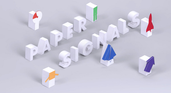 Google Assistant経由で制御できる自作ペーパークラフト「Paper Signals」登場！ 画像