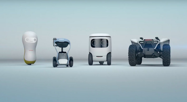 ホンダ、CES2018に4種の新型ロボットを出展へ 画像