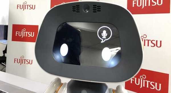 富士通がロボット「ユニボ」との連携を発表! ロボットAIプラットフォーム展開へ AI技術「Zinrai」を活用 画像