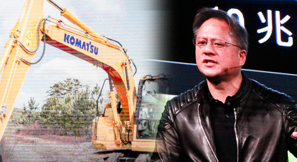 NVIDIAとコマツが協業して建設機械やドローンにAIビジョン導入！安全性の向上を目指す 画像
