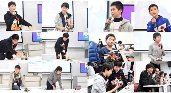 中学生らが速さ・創作を競うロボットコンテスト「第1回ロボプロ全国大会」が開催、MVPにはカエルロボなど 画像