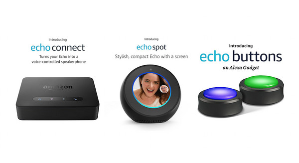 待望の新製品、Amazon Echo Spot、Echo Connect、Echo Buttons、発売はまだ？ 画像