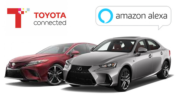 ついにトヨタ車にAmazon Alexa搭載モデル！北米で2018年から搭載へ 画像