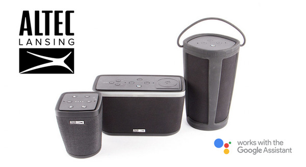 米国Altec LansingがGoogle Assistant対応スマートスピーカー「GVA SPEAKER SERIES」3機種を発表 画像