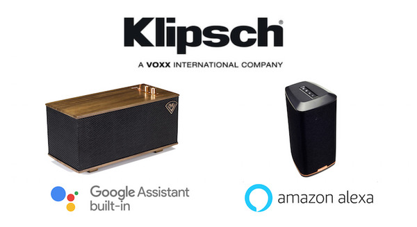 米KlipschがGoogle Assistant、Amazon Alexa対応のスマートスピーカーを発表 画像
