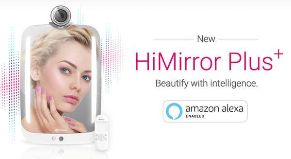 CES 2018にてAmazon Alexa搭載のスキンケア支援ビューティーミラー「HiMirror Plus+」登場 画像