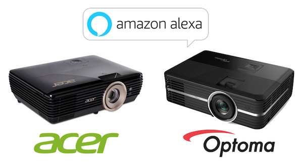 Optoma・AcerからAmazon Alexa対応のプロジェクターも登場 画像