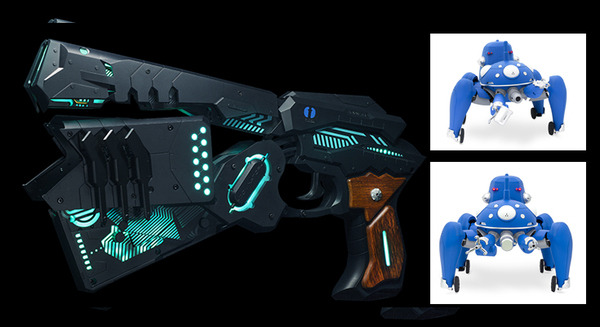 攻殻機動隊「1/8タチコマ」やサイコパス「ドミネーター」に触れるチャンス！渋谷で「Cerevoカフェ」開催 画像