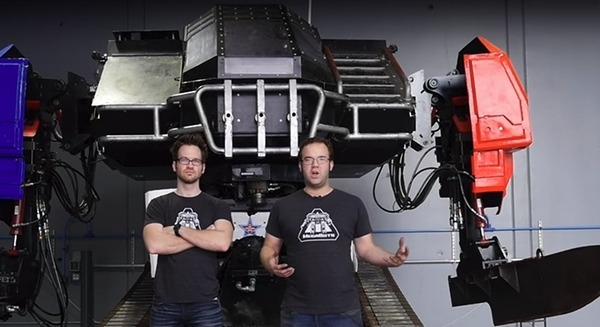 メガボッツ(MegaBots)が巨大ロボット「イーグルプライム(Eagle Prime)」のアーム改良を動画で公開！ 画像
