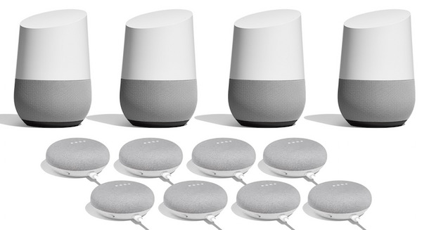 【動画】Google Home 12台に賛美歌を歌わせてみた 画像