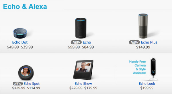 米アマゾンがAmazon Echoを割引販売中 画像