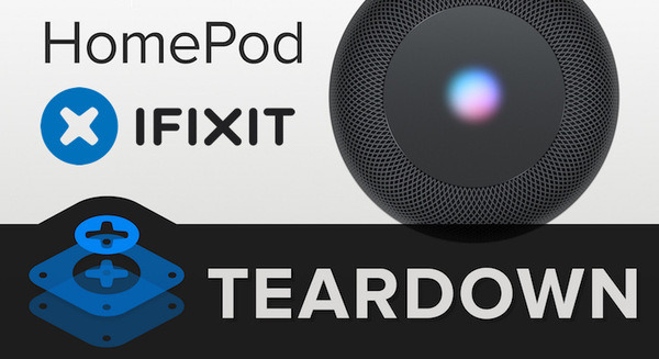 【iFixit】早速Apple「HomePod」を分解！修理難易度は高い模様 画像