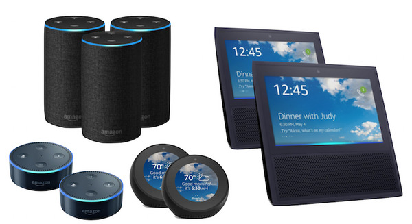 米アマゾンがAmazon Echoファミリーを複数台購入で割引中 画像