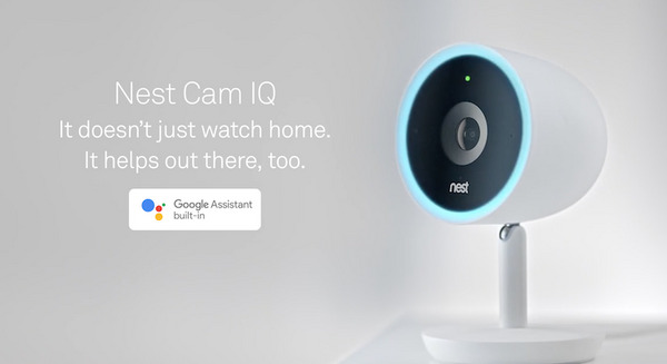 【米国】Nest Cam IQ IndoorがGoogle Assistant対応に 画像