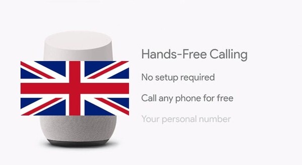 イギリスのGoogle Home、ハンズフリー通話機能が使えるように！ 画像