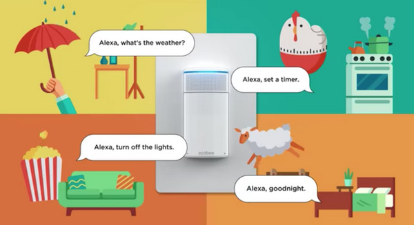 Amazon Alexa内蔵のスマートライトスイッチ「ecobee Switch+」が米国で発売へ 画像