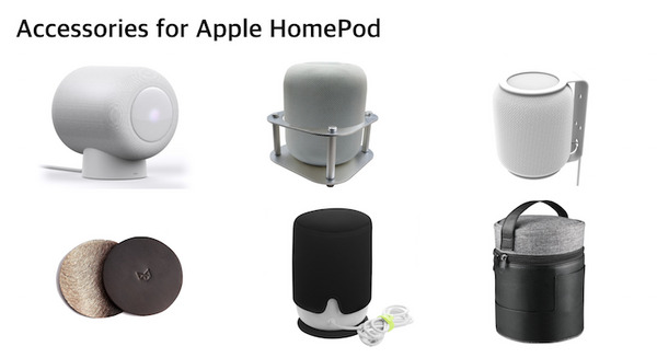 米国でApple HomePod向けサードパーティーアクセサリーが充実してきた件 画像