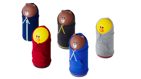 LINEが「Clova Friends」専用の「着せ替えカバー」を発売！ ブラウンとサリーをより可愛く 画像