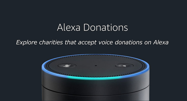 【米国】Amazon Echoから慈善団体に寄付できる「Alexa Donations」開始 画像