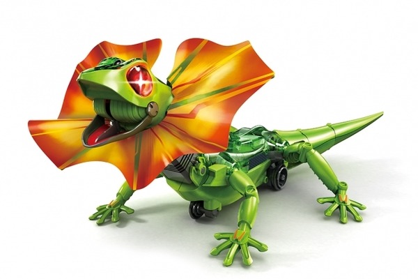 【電子工作キット】エリマキトカゲ型ロボ「リザードロイド」が新発売! 画像