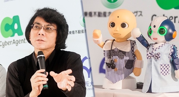 【ホテルで働くロボット】人型ロボットはサービス業でおもてなしを提供できるか? 新しい広告媒体になり得るか? 石黒浩教授 画像