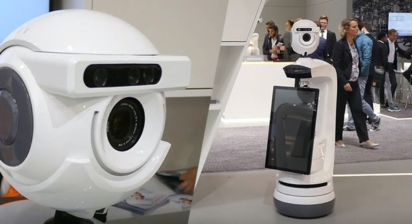 大手ロボットメーカーのクーカ(KUKA)が家庭用サービスロボット「i-do」を展示！ハノーバーフェア2018で 画像