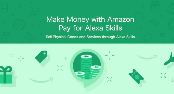 【米国】AlexaスキルでAmazon Payを使った決済に対応。スキル内で気軽に音声ショッピング可能に。 画像
