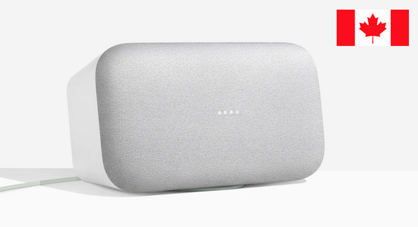 Google製スマートスピーカー最強の「Google Home Max」がカナダで販売開始へ。次は日本進出を期待！ 画像