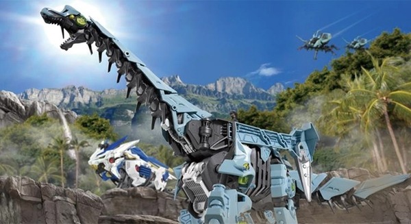 【速報】ゾイドワイルド第2弾は全高27cmの巨大な恐竜「ブラキオサウルス」と小型の「クワガタ」！ 画像