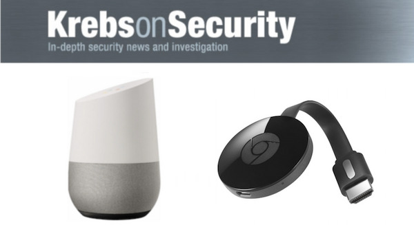 Google Home・Chromcastで利用者の位置情報が漏洩する問題が発覚、近く修正へ 画像