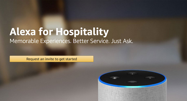 米アマゾンがAmazon Echoのホテル向けソリューション「Alexa for Hospitality」を発表 画像