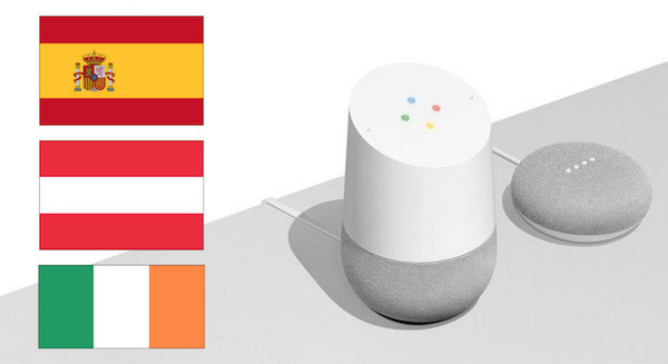 Google Home/Google Home miniがスペイン、オーストリア、アイルランドで販売開始 画像