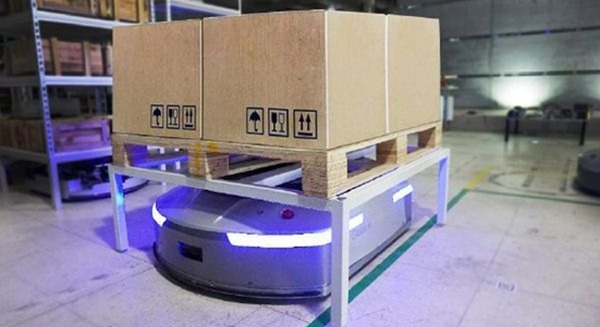 周囲の状況を確認しながら走行する物流ロボット「EVE SLAM型」販売開始！ギークプラス製で協栄産業から 画像