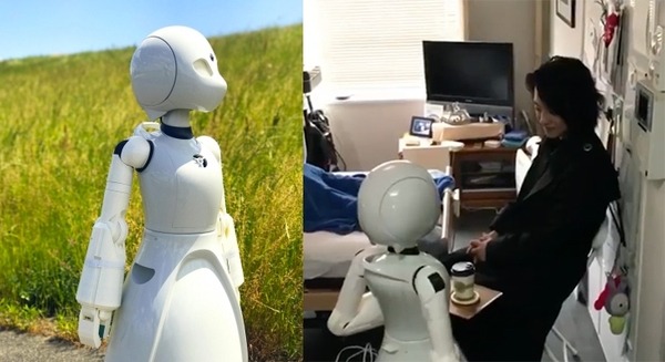 新型「OriHime-D」の身長はなんと約120cm！オリィ研究所が簡単な肉体労働を可能とする分身テレワークロボットを発表 画像