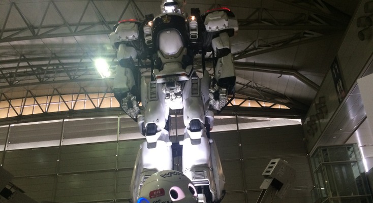 実物大98式AVイングラム with Pepper【ニコ超2015・ロボット全網羅vol.1】 画像