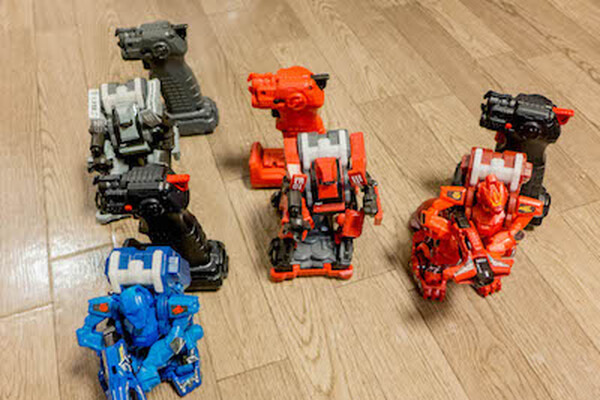 「超速銃撃ロボットホビー ガガンガン」で遊んで、いや、研究してみた。 画像