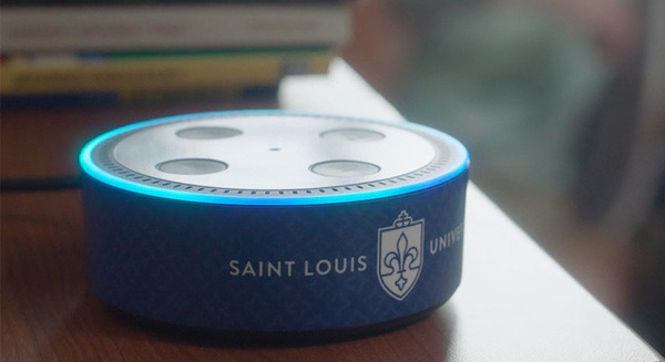 米・セントルイス大学、学生向けに2300台のAmazon Echo Dotを導入　 画像