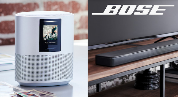 ボーズがハイエンドスマートスピーカー「BOSE HOME SPEAKER 500」、サウンドバー「BOSE SOUNDBAR 500/700」を発表 画像