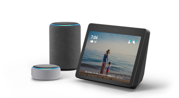 Amazon、Amazon Echoシリーズの新製品を発表。新製品のEcho Subや、日本初登場のEcho Showも 画像