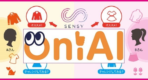 「キミにいちばんお似合いの服を」AIがオススメ！感性解析AI の「SENSY」とジーンズの「Right-on」が新サービス“ONIAI”を開始 画像