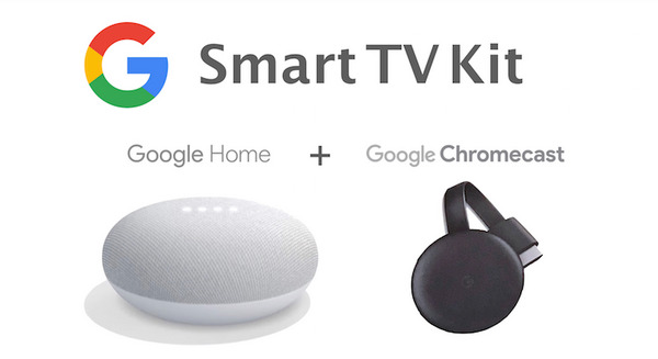 グーグルが「Google Smart TV Kit」を準備中というウワサ！「Google Home Mini」と新しい「Chromecast」のセット 画像