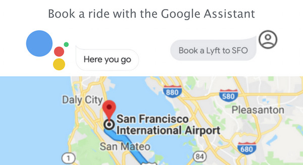 Googleアシスタントに新機能　「Uber」などの配車サービスの予約が可能に！ 画像
