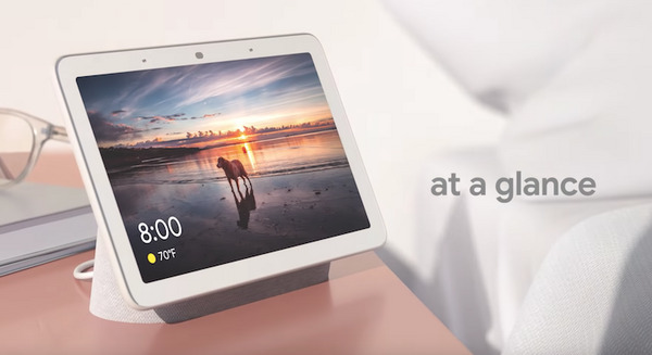 グーグル製スマートディスプレイ「Google Home Hub」正式発表、7インチ液晶搭載で149ドル！日本市場への発表なし 画像