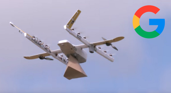 グーグル、Google Home Miniをドローンで配達する動画を公開 画像